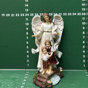 ANGEL CON 2 NIÑOS 11.5"