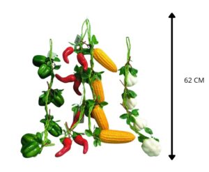 COLGANTE DE VERDURAS CON 4 MODELOS