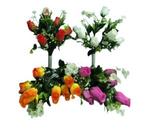 RAMO X 7 FLORES SURTIDA 4 COLORES