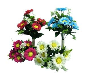 RAMO X 7 FLORES SURTIDOS 4 COLORES