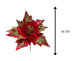FLOR ARTIFICIAL ROJA 36 CM