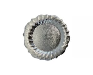 PORTAPLATO PLASTICO PLATEADO