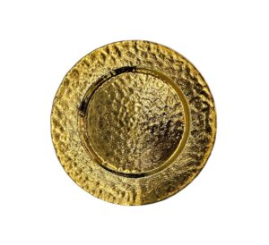 PORTAPLATO PLASTICO DORADO