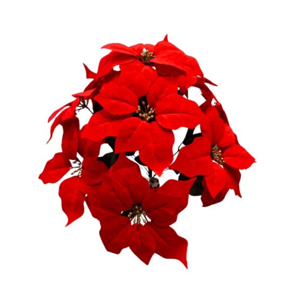 RAMO DE 12 FLORES ROJAS