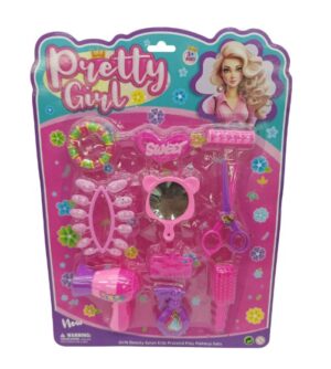 SET DE BELLEZA EN BLISTER CON ACCESORIOS
