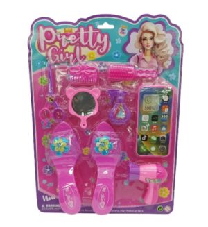SET DE BELLEZA EN BLISTER CON ACCESORIOS