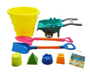 SET DE PLAYA CON BALDE Y ACCESORIOS (8PC)