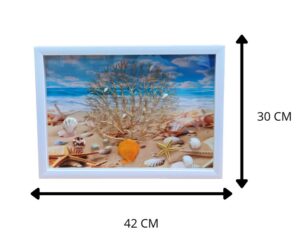 CUADRO DE MAR 42X30 CM
