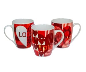 TAZA DE PORCELANA 8.3X10.3 CM