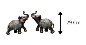 ADORNO ELEFANTE DE RESINA 29 CM