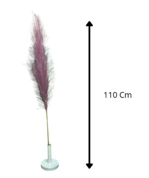 PAMPA ROSADO METALICO 110 CM