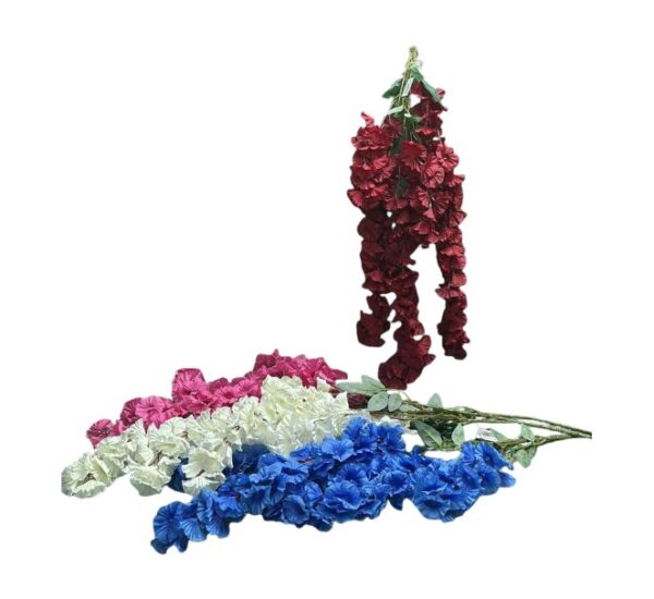 FLORES COLGANTE 4 COLORES