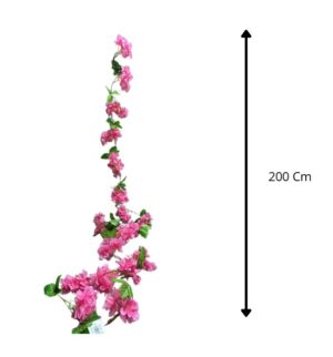 ENREDADERA DE FLOR ROSADA 200 CM