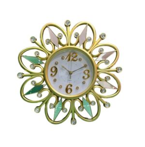 RELOJ DE PARED DECORATIVO DORADO
