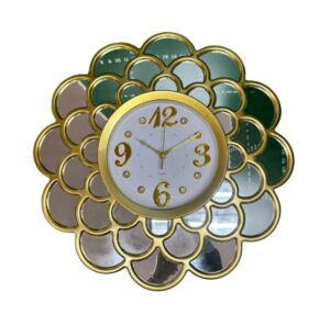 RELOJ DE PARED DECORATIVO DORADO