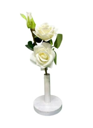 VARA DE ROSAS BLANCA