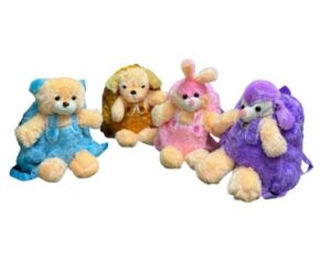 MOCHILA ANIMALES DE PELUCHE (4 MODELOS)
