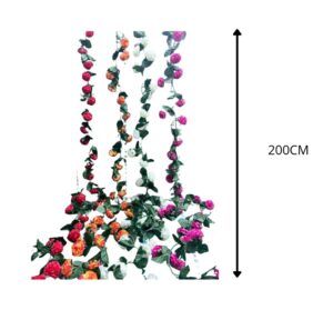 ENREDADERA DE FLORES (4 COLORES) 200CM
