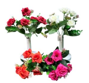 ROSAS SURTIDAS X5