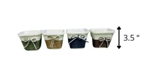 JARRON PLASTICO (4 COLORES)
