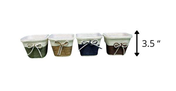 JARRON PLASTICO (4 COLORES)