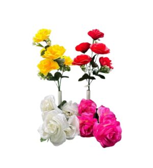 RAMO 5 ROSAS (4 COLORES)