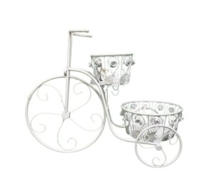 BICICLETA DECORATIVA BLANCA