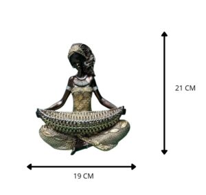 PLATO MUJER AFRICANA