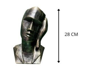 ADORNO HOMBRE (NO OIGO) 28 CM
