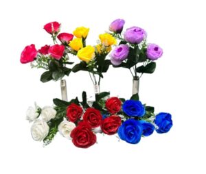 RAMO DE 5 FLORES 6 COLORES