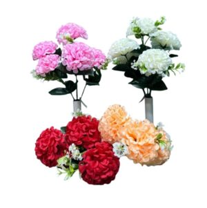 RAMO DE 5 FLORES 4 COLORES