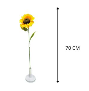 VARA DE GIRASOL 1 FLOR 70 CM