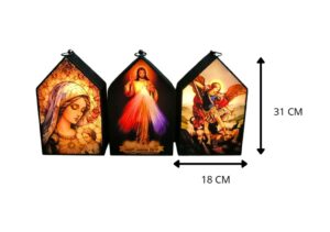 LAMPARA RELIGIOSA 18X31 CM