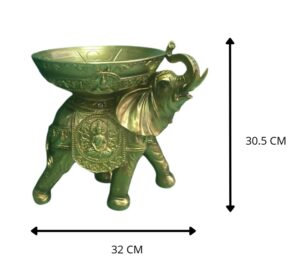 PLATO DE ELEFANTE 32X30.5 CM