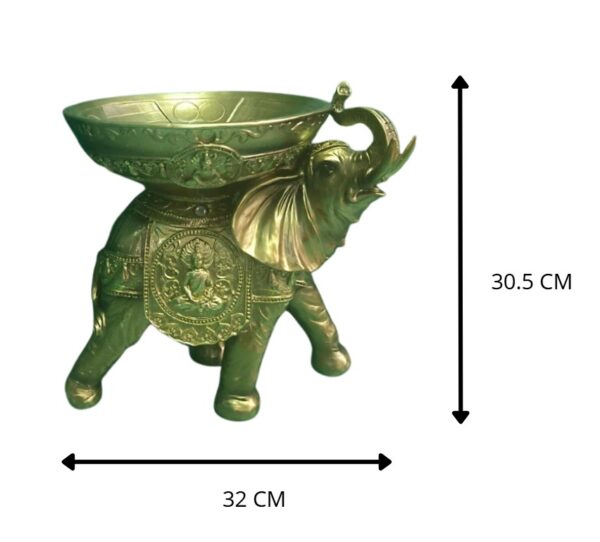 PLATO DE ELEFANTE 32X30.5 CM