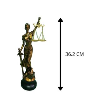 DAMA DE LA JUSTICIA 36.2 CM