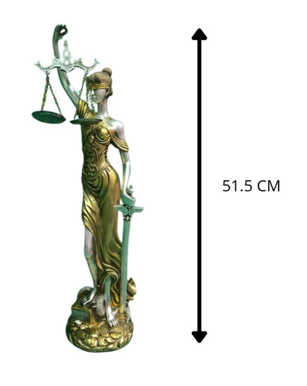 DAMA DE LA JUSTICIA 51.5 CM