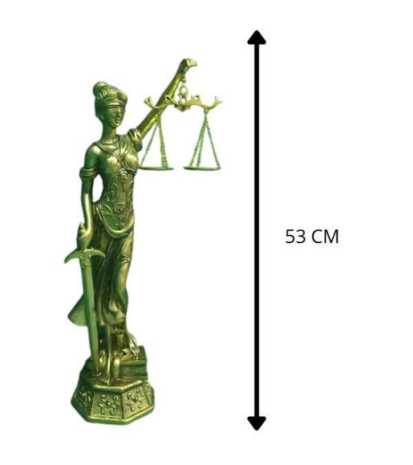 DAMA DE LA JUSTICIA 53 CM
