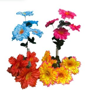 RAMO CON 6 FLORES *4 COLORES