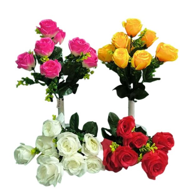 RAMO CON 9 FLORES *4 COLORES