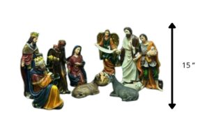 SET DE NAVIDAD 11 PC. 15"