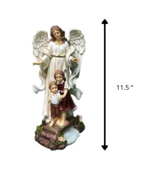 ANGEL CON 2 NIÑOS 11.5"