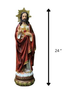 SAGRADO CORAZON DE JESUS 24"