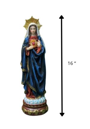 SAGRADO CORAZON DE MARIA 16"
