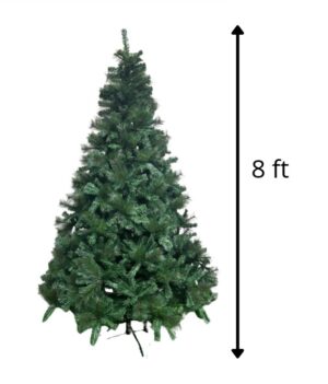 ARBOL DE NAVIDAD 8 FT, 1540 TIPS