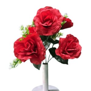RAMO DE ROSAS ROJAS X 5