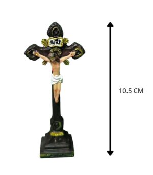 CRUCIFIJO CON BASE 10.5 CM