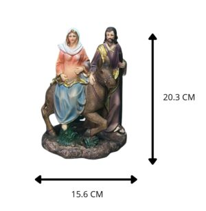 MARIA EMBARAZADA CON JOSE 15.6 X 11.3 X 20.3 CM