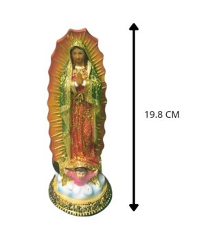 VIRGEN DE GUADALUPE 19.8 CM
