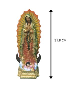 VIRGEN DE GUADALUPE 31.8 CM